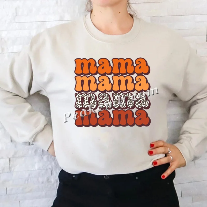 Iron on Mama Zebra Heat Vinyl Design Customized Plastisol Mama Vinyl Heat Transfer for Garment