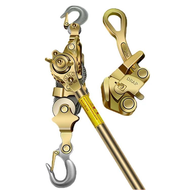 2 Ton High Quality Industrial Hand Ratchet Puller Customizable Wire Rope Cable Tightener OEM & ODM Supported