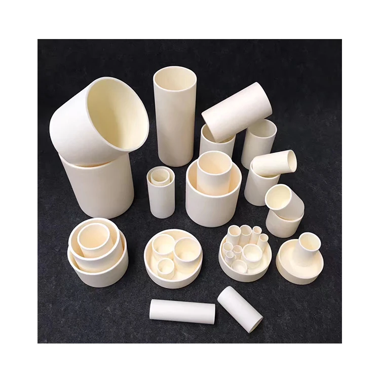 3X Ceramic Parts ODM OEM CNC Machining Metal Nitride Zirconia Silicon Carbide Alumina Ceramic Crucible for Melting Gold Silver