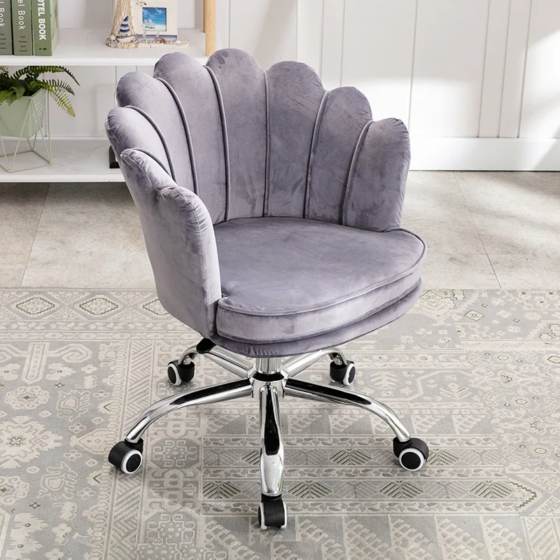 velvet office swivel computer desk chair pink make up chair swivel velvet chair