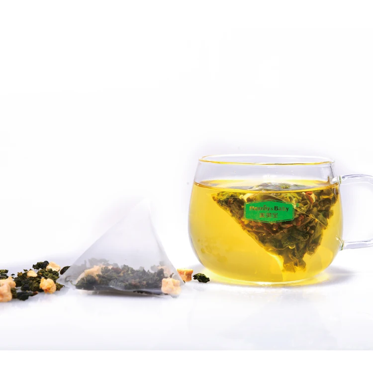 
OEM Customized kraft paper bags Packaging Peach Oolong Tea for Taiwan bubble tea 