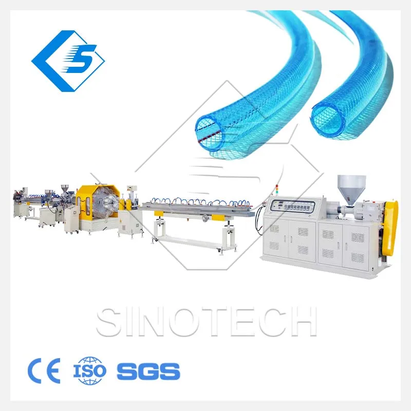 PVC water hoses extrusion production line for sale/ equipments for making PVC reinforced gas hoses