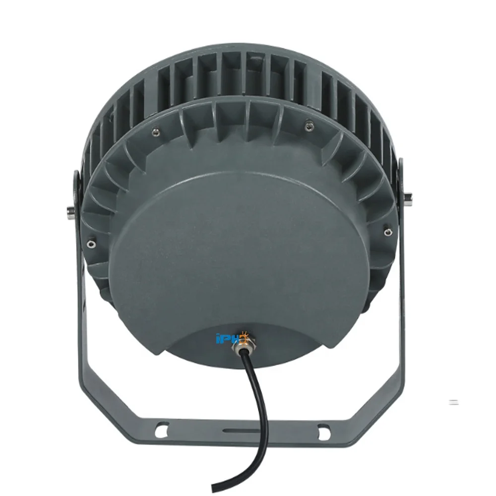 36W Outdoor Landscape Dmx Controlled Rgb Garden Yard Led Flood Light Round