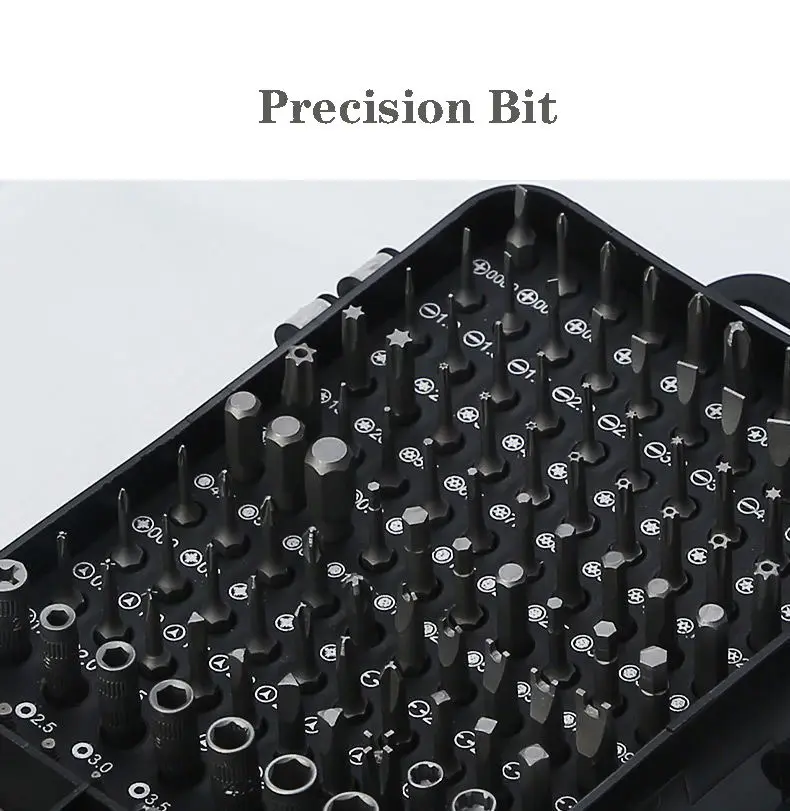 115 In 1multifunctional Screwdriver Set Computer Pc Mobile Phone Equipment Repair r Insulation Manual Household Tools