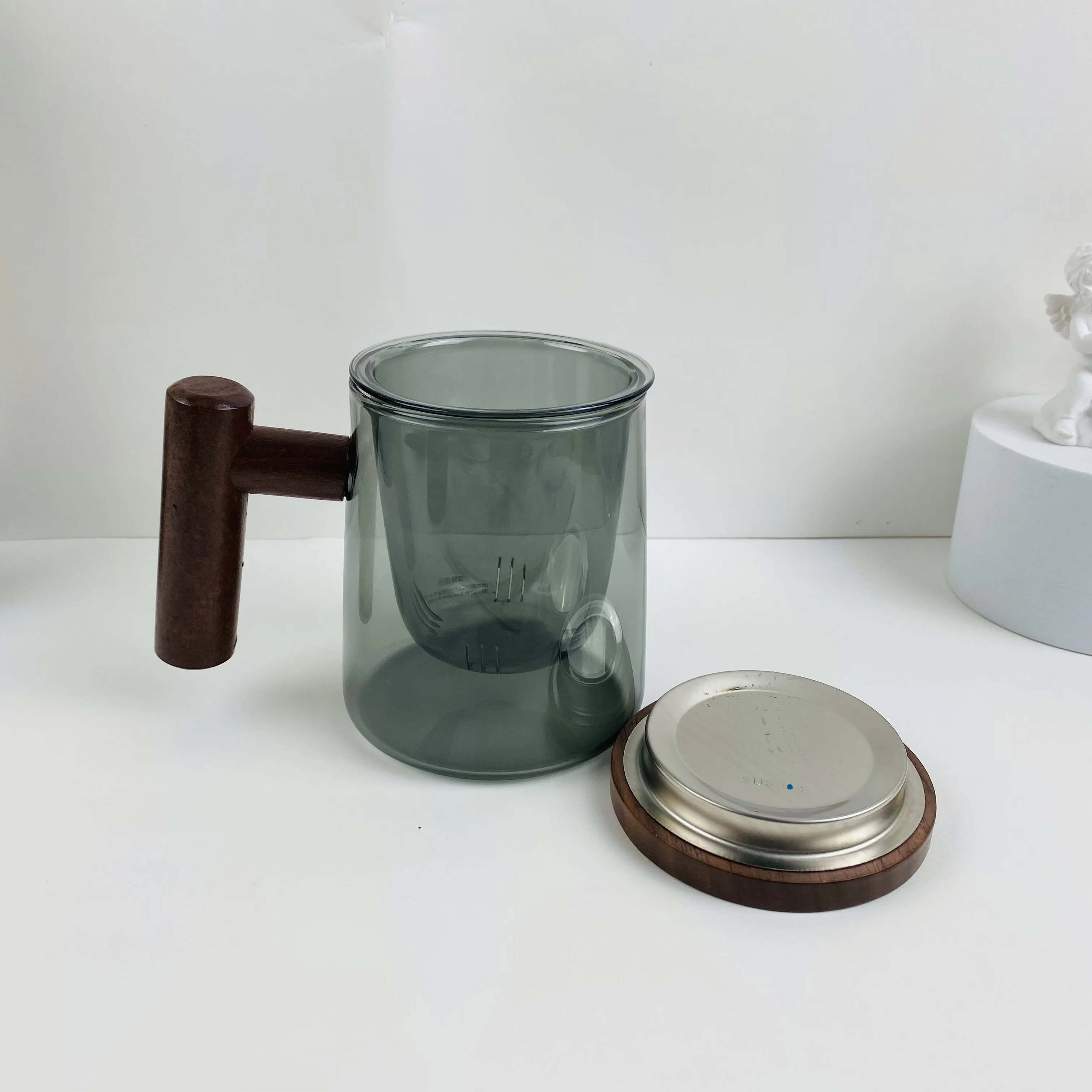 Heat-Resistant Starry Double-Layer double wall heat resisting borosilicate glass cup Drink Coffee Milk Cup double wall glass mug