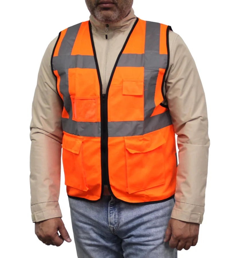 Защитный жилет Hi Viz Заводская поставка рабочая одежда высоковидимый Сертифицированный светоотражающий