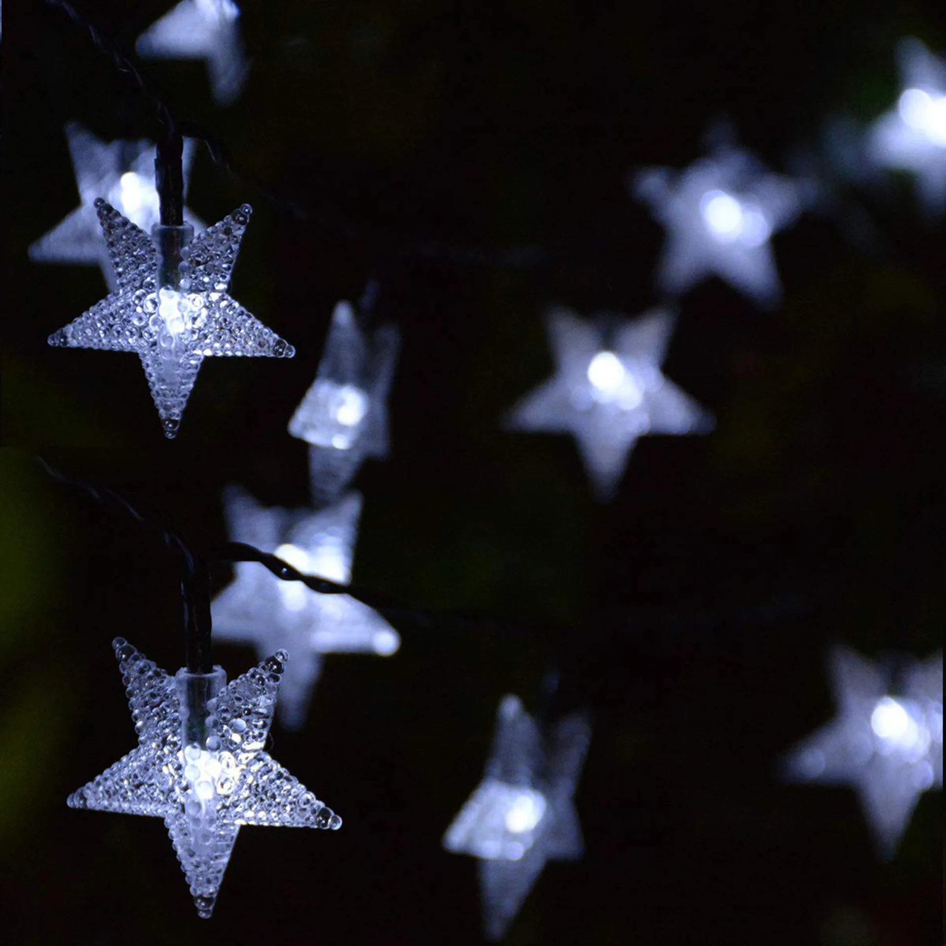 Solar Lamp 5m 7m 12m Star Power LED String Fairy Lights 6V Solar Garlands Garden Christmas Decor For Outdoor