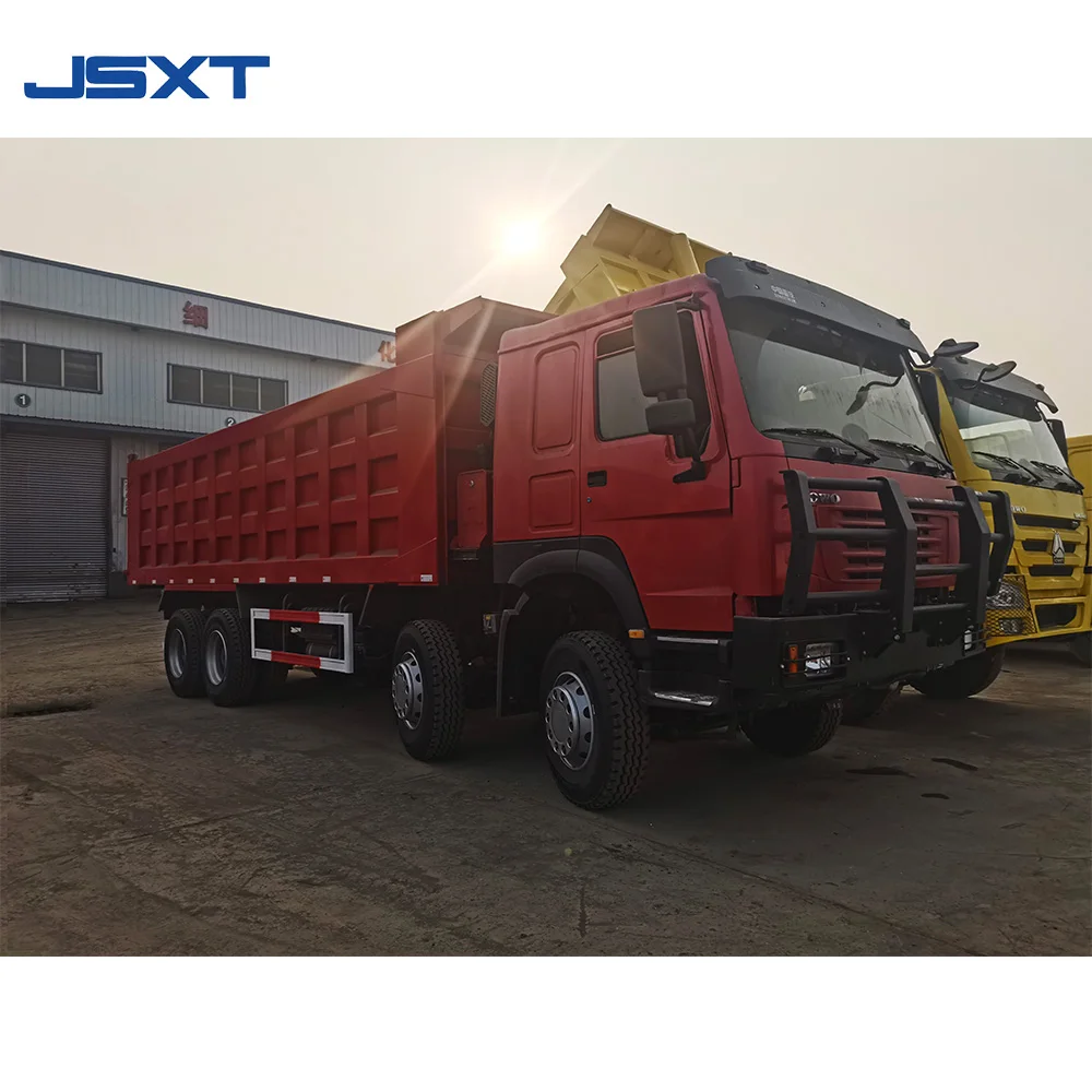 Large Capacity Sinotruck HOWO 8*4 Used Dumper Tripper Truck Second Hand Dump Tipper Trucks for Sale