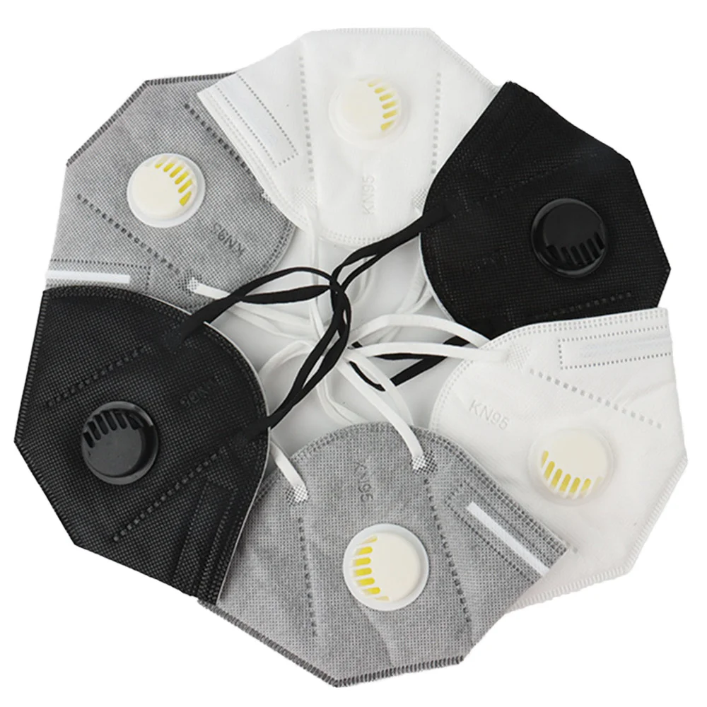 Factory-Protected Disposable Facemask with Filter Kn95 Face Mask Earloop Mask for Respiratory Protection