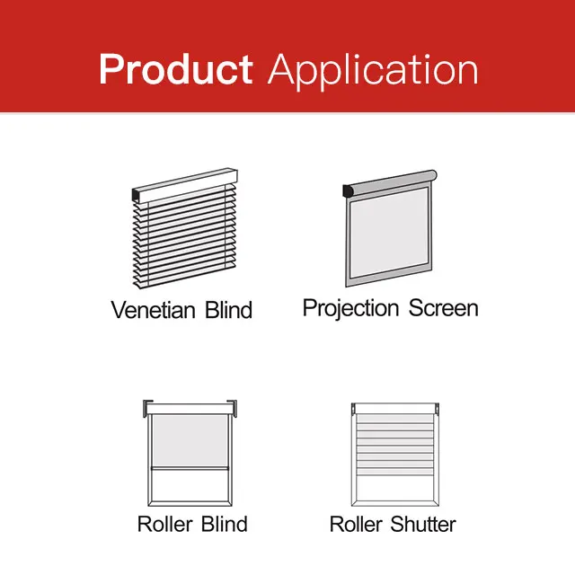 Tubular motor 45 AC Tubular Motor  windproof tubular motor outdoor roller blinds