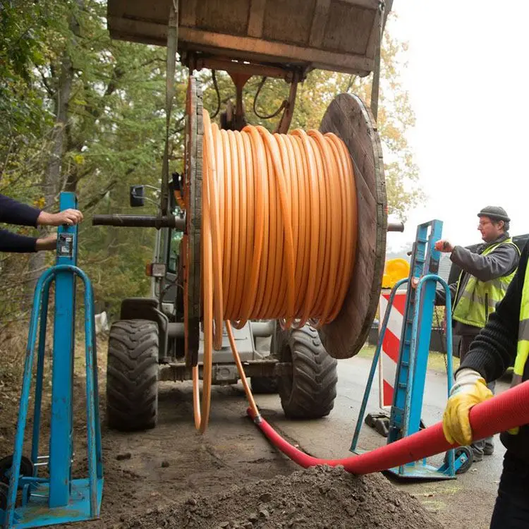Factory sales Lightweight hydraulic drum jacks are almost indispensable for usein the cable yard