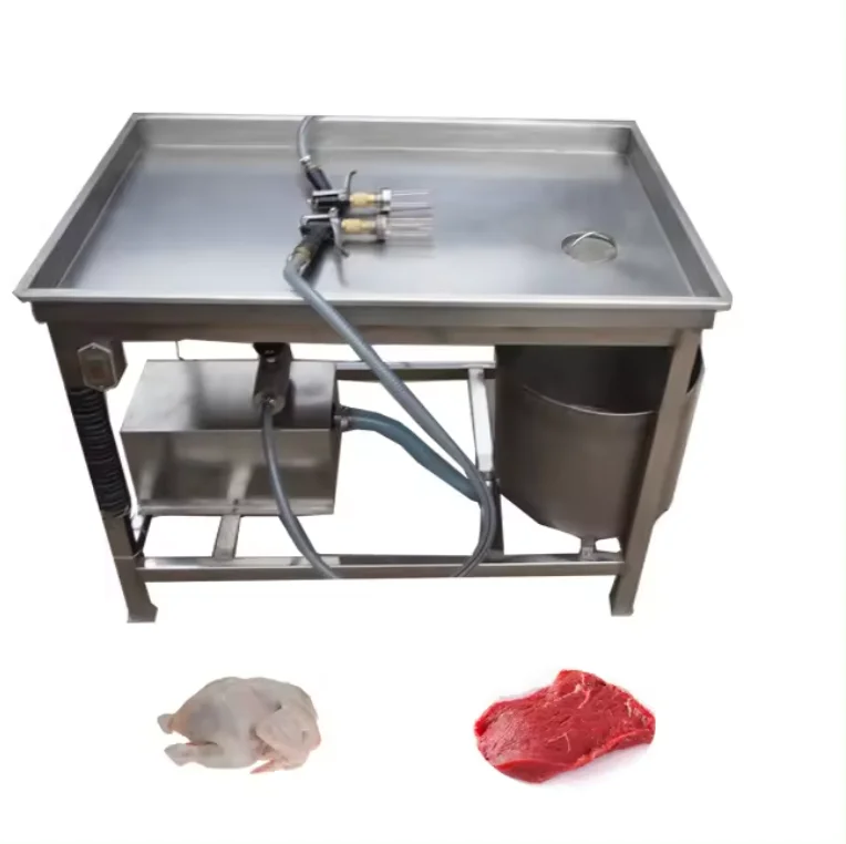 Factory Price Manual 8 needles Meat brine injection machine meat injector