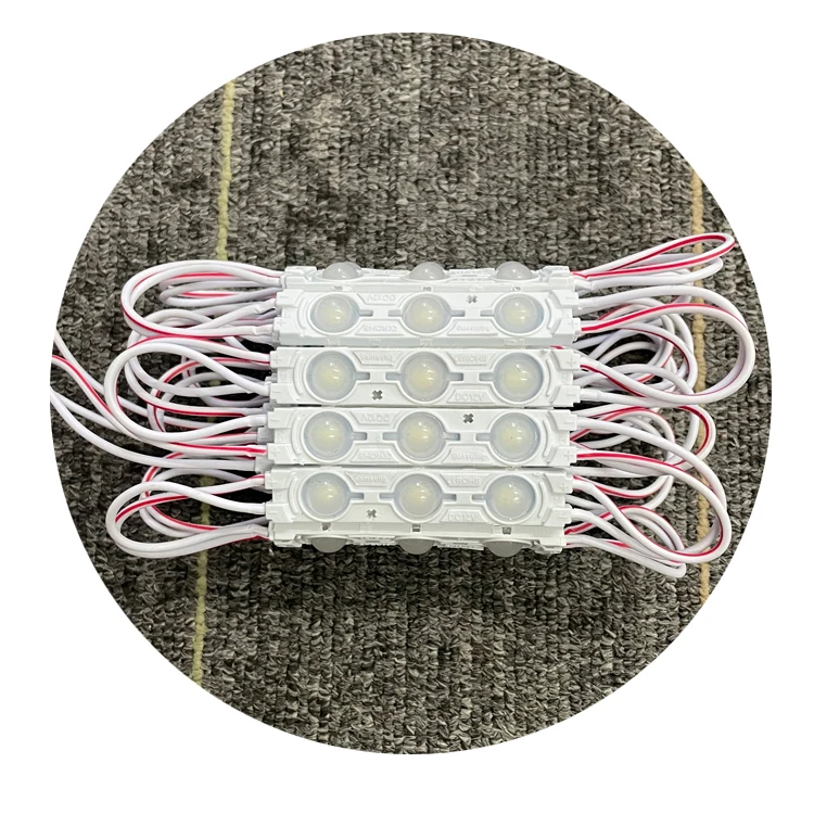 DC 12v 3led light 1.2w cold White smd 2835 mini injection led module