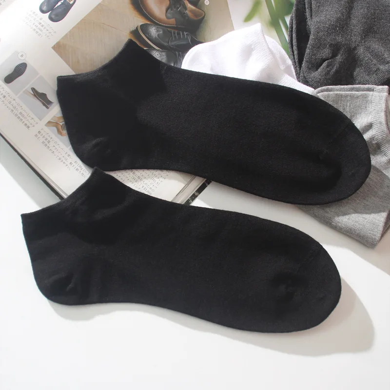 wholesale Boat Socks Shallow Mouth  Combed Cotton Socks Dot Sports High Quality Bamboo Fibers Invisible Socks