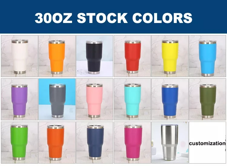 Double Wall Stainless Steel Water 40oz 20 oz 30oz 30 oz 20oz Car Travel Coffee Mugs Mug Tumbler Cup Thermos For Car