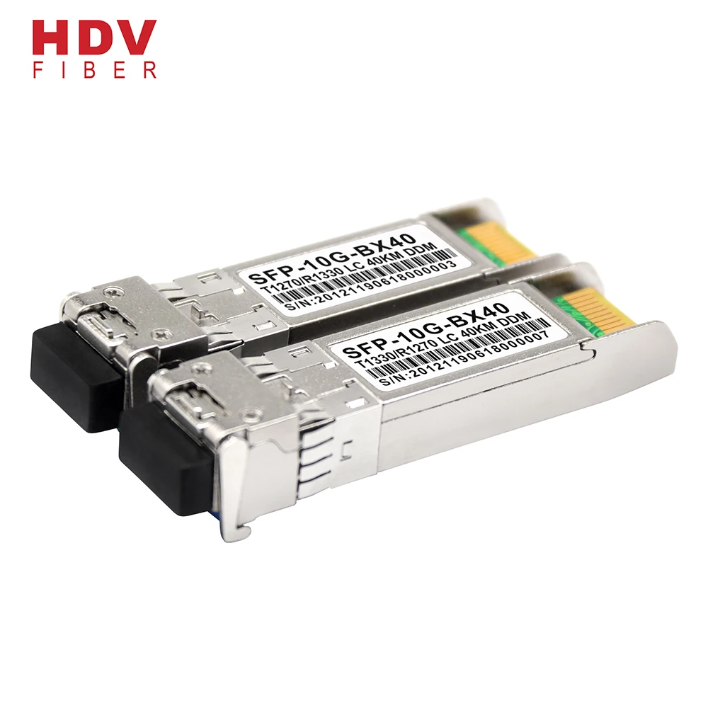 10G Huawei compatible SFP BIDI LC connector 40km sfp transceiver