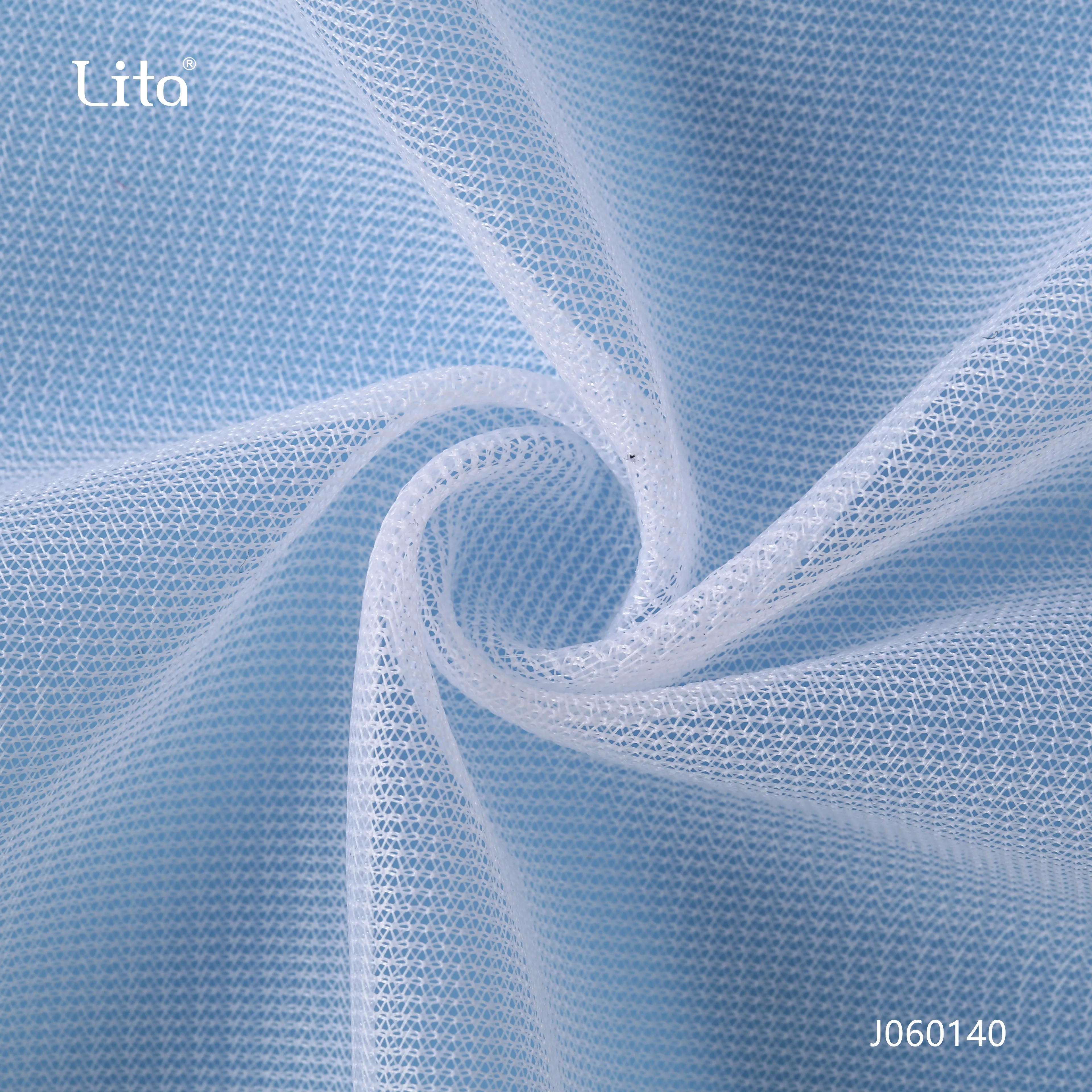 Home textile fabric polyester fabric 100% polyester mesh net for bedspreads material