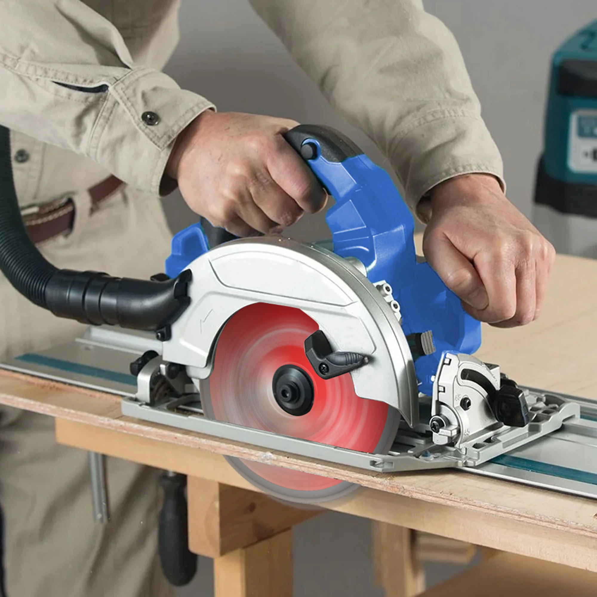 HERZO 210mm Circular Wood Saw Blade with 48T/60T/100T Cutting Blade for Wood