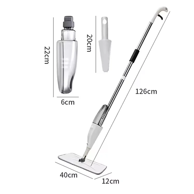 Factory Direct Sale Good Price 360 Magic Long Handle Spray Mop With Sprayer Household Lazy Mop