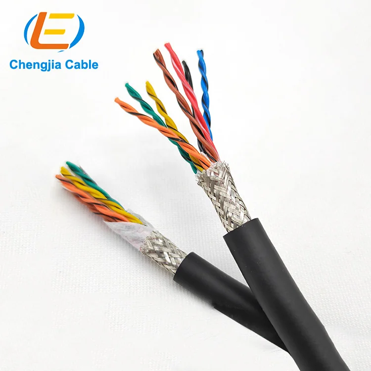 Twisted Pair Tinned Copper Shield Twisted Pair Cable Rs 485 Cable Servo Cable