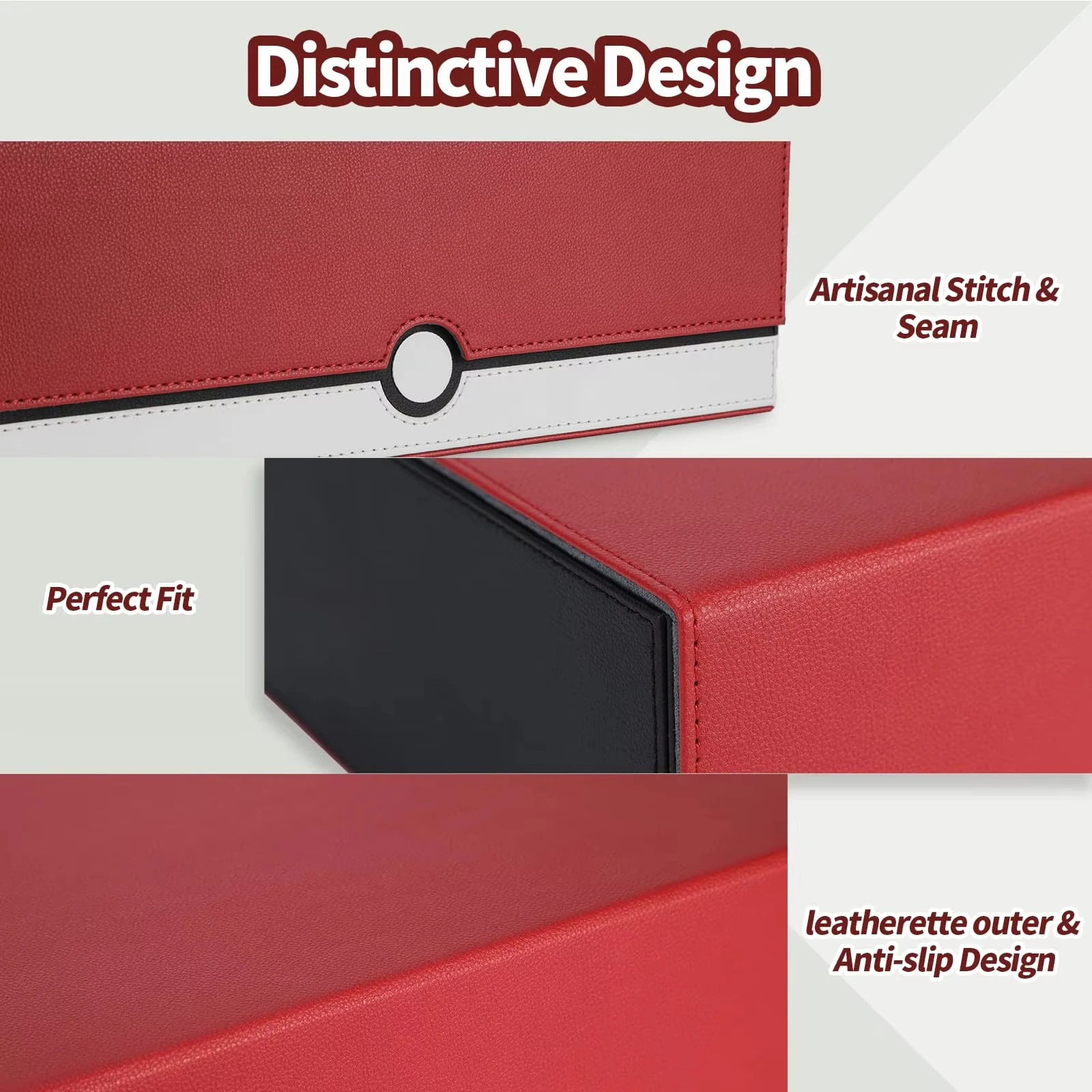 Custom 1000+ Premium Standard Size PTCG MTG YuGiOh Uno TCG Sport Pokemon MTG Trading Card Storage Deck Case
