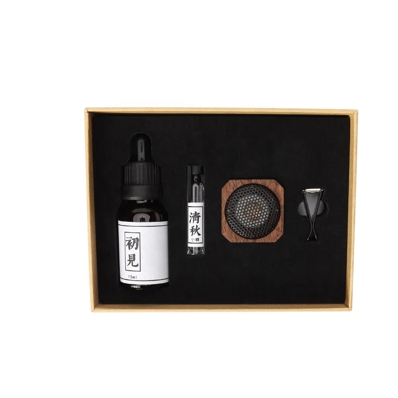 
Natural Wooden Air Freshener Diffusers Car Perfume Diffuser Aromatherapy Essential Oil Diffuser 