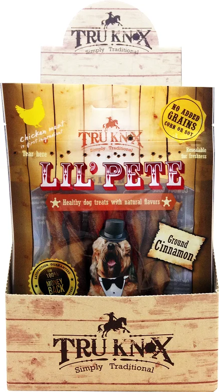 
Truknox Natural Soft and Chewy Made with HUMAN GRADE Chicken Meat and Cinnamon Snack Dog Treats 