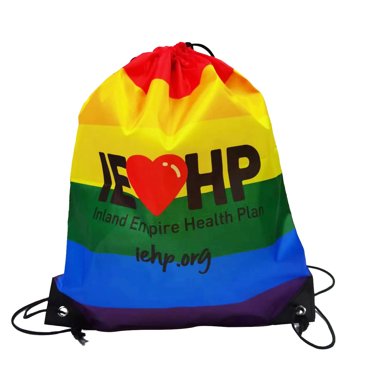 Wholesale Customized Promotional Polyester Nylon Drawstring Shop And Backpack Draw String Bags