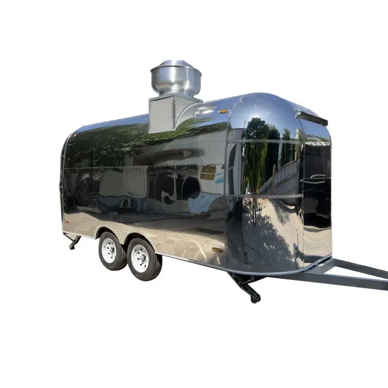 Factory price fast beer wagon food truck airstream food trailer with DOT