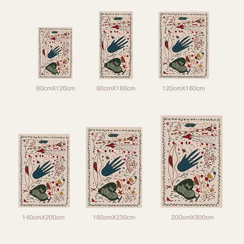 Moroccan Distressed Non Slip Area Rugs 8x10 Boho Fluffy Soft Floor Rug Extra Large Carpet for Living Room Bedroom Kids Play Rug