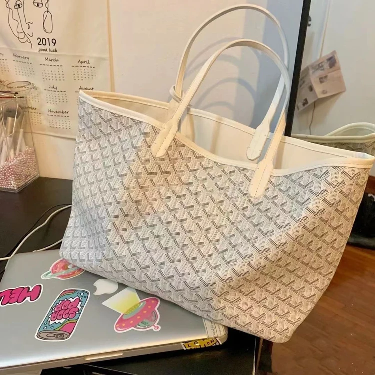 Famous Designer Classic Tote Bag Genuine Leather Women Shoulder Handbags Vegan Large Size Luxury Ladies Top Handle Handbags