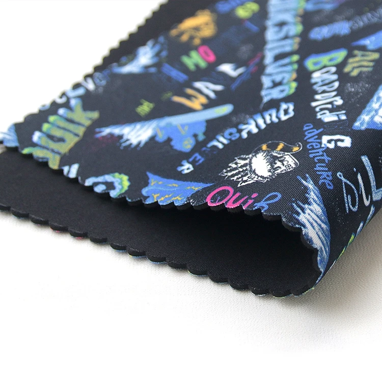 Waterproof WindProof 2mm Camouflage Printed SRB Neoprene Fabric For Diving