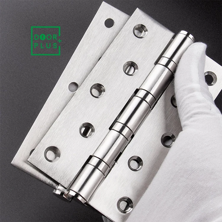 Doorplus 4inch door hinges premium oem factories stainless steel hinge Fire Rated Ball Bearing wooden door hinges