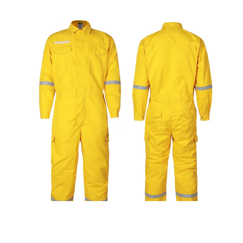 Safety Clothing Cold Protection Uniforms Workwear Cotton Vented Coverall Suits Oil Resistant Coverall