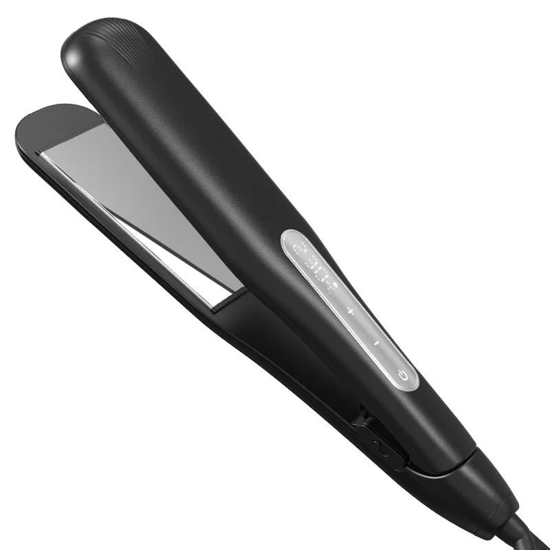 Good Quality PTC Fast Heater 2 in 1 Hair Straightener and Curler LCD Display Smart Touch Screen Hair Irons