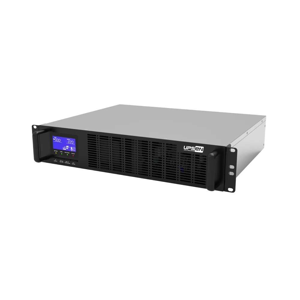 Single phase high frequency online rack ups 220Vac 2U 3U 19Inch 1Kva2Kva 3Kva 6Kva 10Kva Rack Mount UPS For Server Room