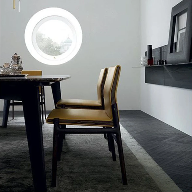 Wholesale A Grade Quality Guaranteed  20Mm Thickness Dining Table Set Modern Marble Wood Legs