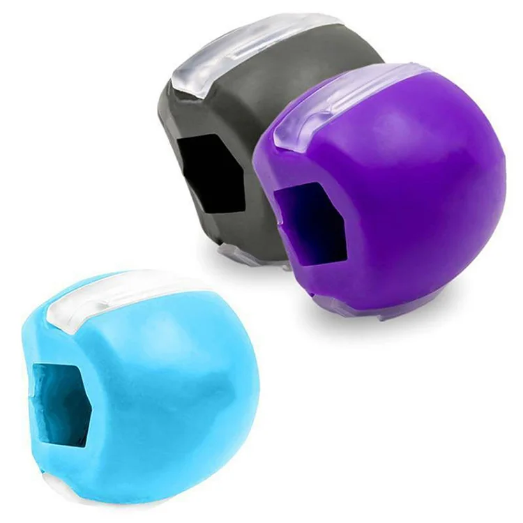 
Neck Stimulator Facial Toner Muscle Exerciser Balls Jaw Fitness Exercise Ball 