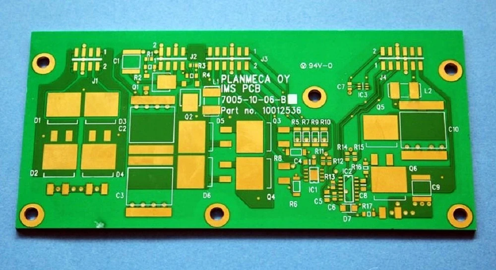 High Frequency 4 layer FR4 pcb design Rogers Immersion Gold circuit board for battery management system