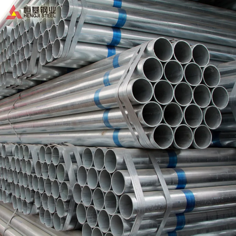 Предварительно оцинкованная стальная труба ASTM a105 1 1/2 дюйма, углеродная круглая gi