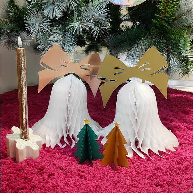 bell shape of paper decoration for wedding event