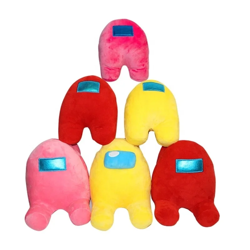
Game around Among Us Doll Plush Toy Kawaii Stuffed Doll Christmas Gift Cute Red Small Plushie 