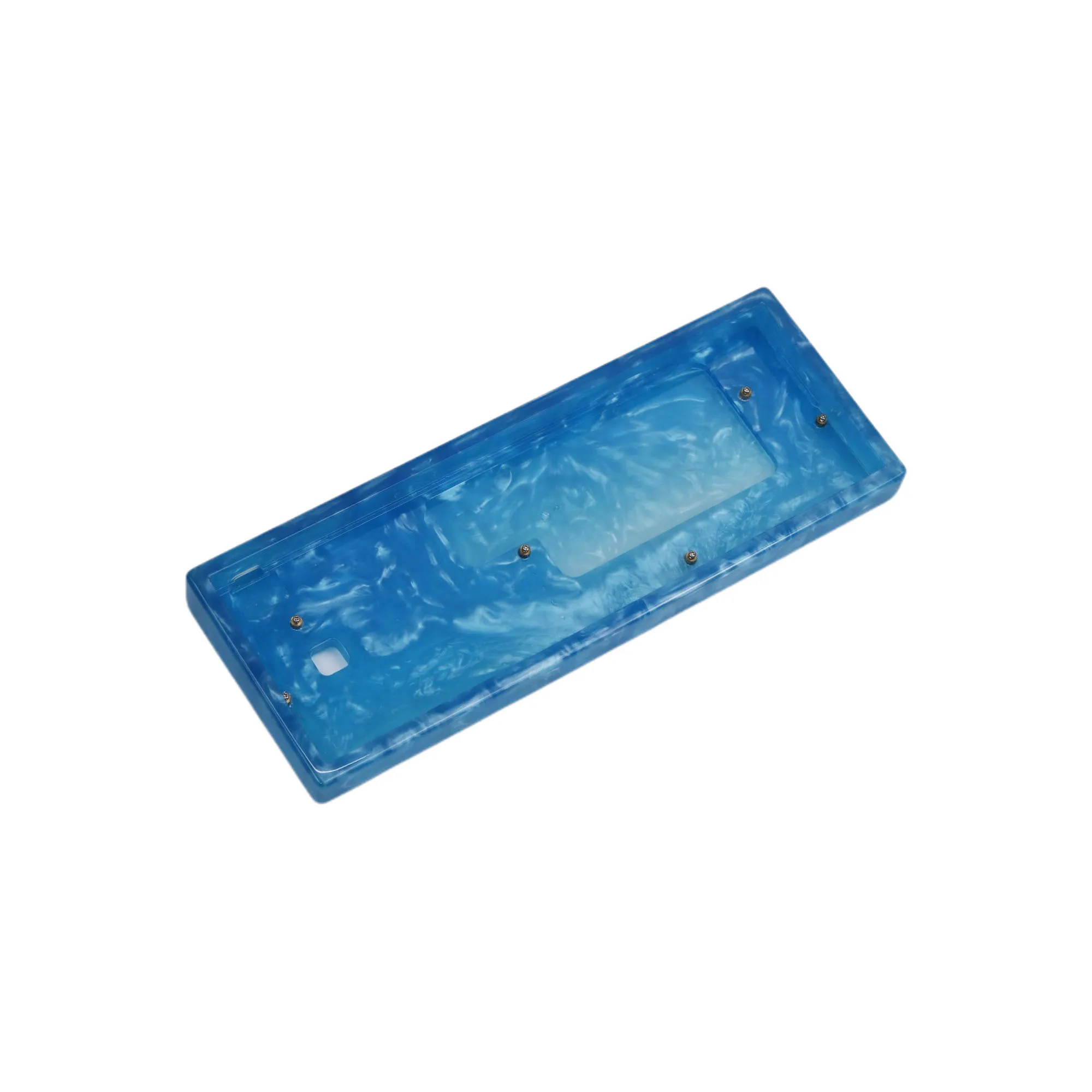 New Resin Transparent Keyboard Shell Compatible Gh60 Xd60 DIY Mechanical Keyboard Shell 60% Keyboard Case