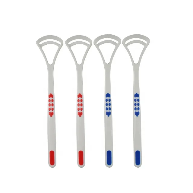 wholesale price plastic dental tongue scraper cleaner