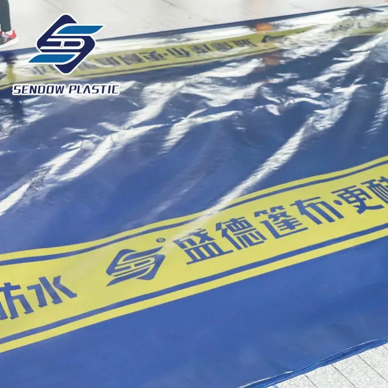 1000D Tarps Fabric Sun-Resistant And Waterproof Recycled Pe Tarpaulin