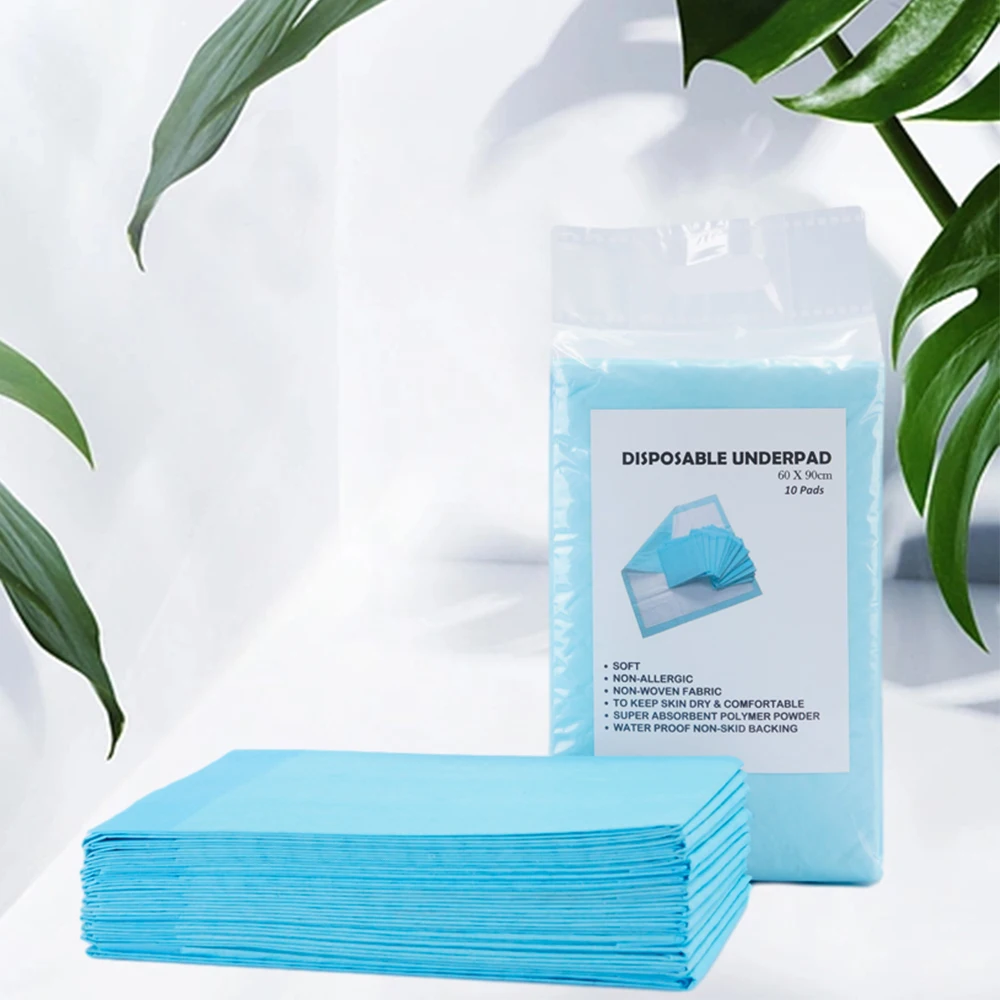 Fast Delivery 33*45-60*90 CM Medical Absorbent Care Pad Leak protection disposable bed sheets for hospital