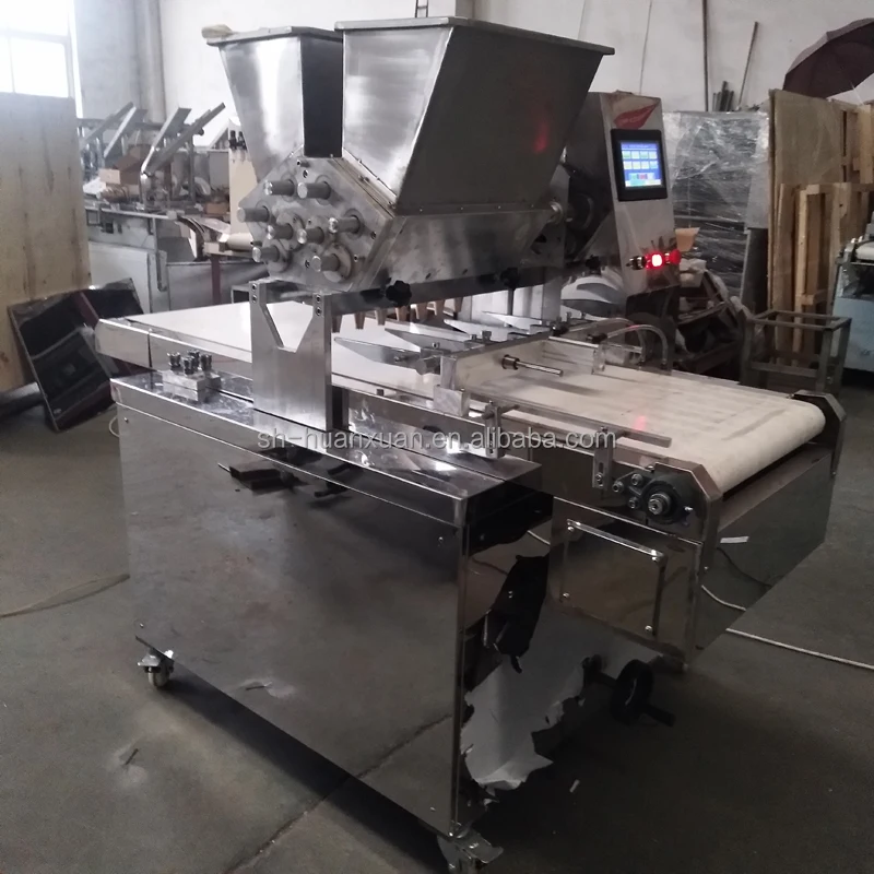 PLC HX400 electric cookie maker , cookie forming machine