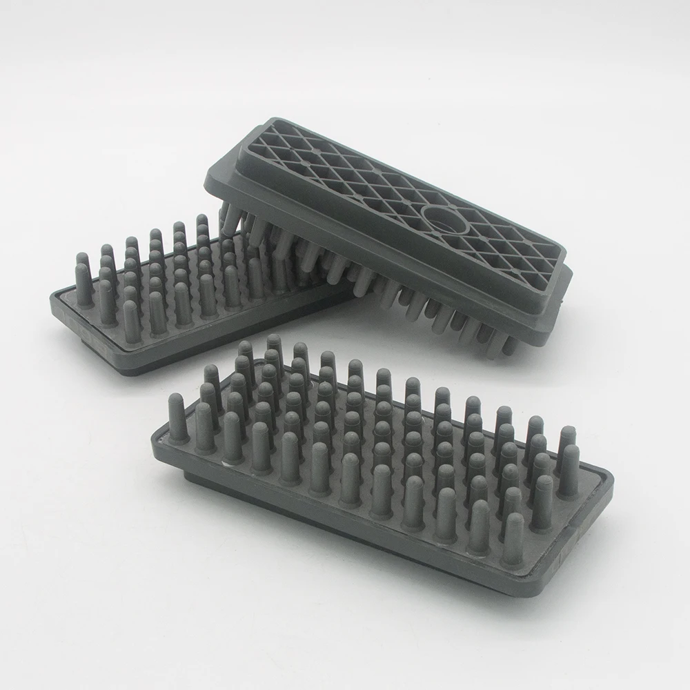 140mm Rubber bristles fickert antique brushes for matt polishing artificial quartz and ceramic tiles