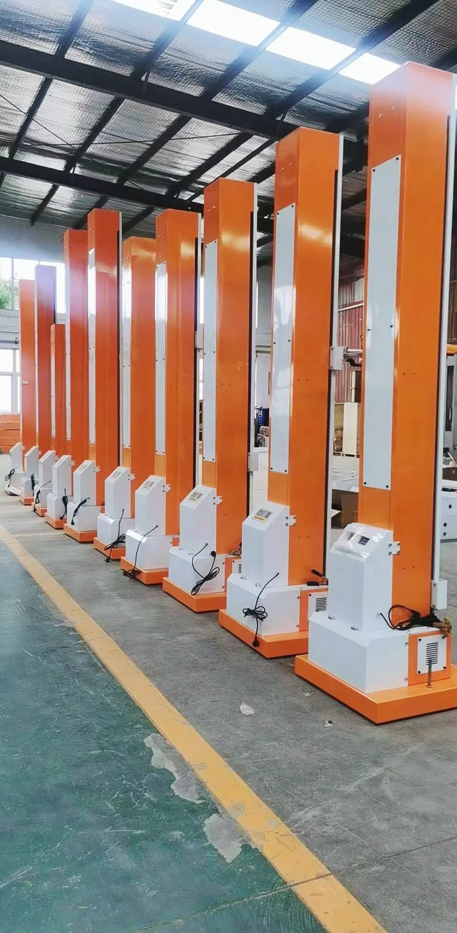 Professional Automatic Electrostatic Powder Coating Reciprocator Machine For Metal & Iron For Powder Coating Furnace Oven