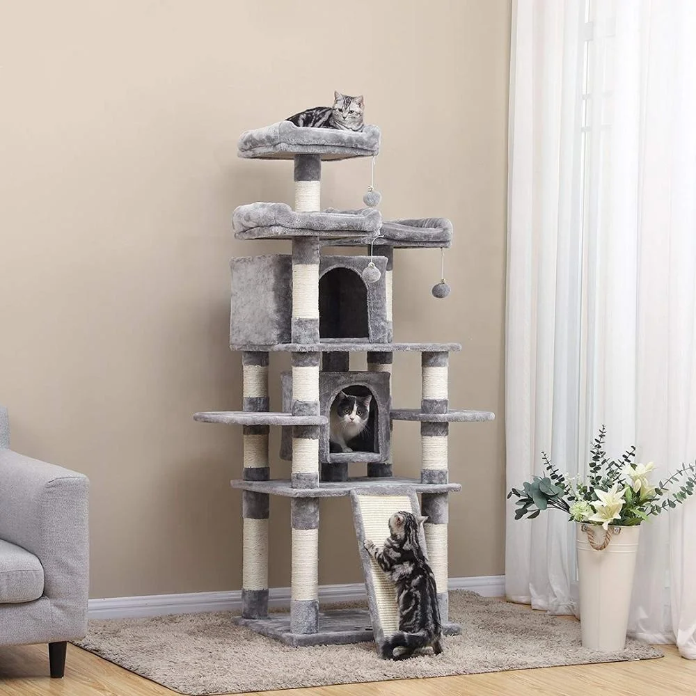 Factory Eco-friendly Exquisite Cat Tree Scratching House